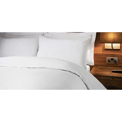 Hotel plain white blended bellows large cushion cover - 70x 90 cm + 20 cm bellow