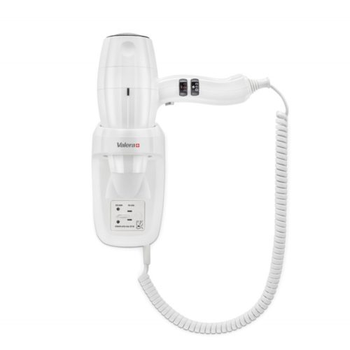  Valera Silent Jet Protect 2000 Shaver White  - 2000 W - Wall-mounted professional hairdryer with shaver socket